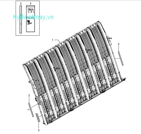 Khay cây giống - bộ phận lắp